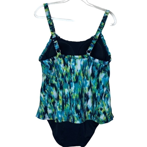 Perona plus women’s one piece bathing suit 18W - Picture 2 of 6